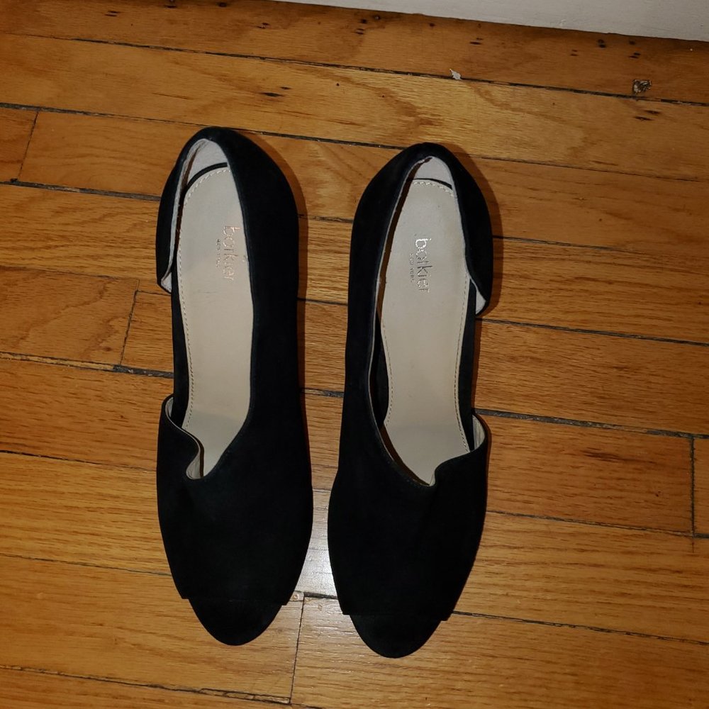 Botkier Black Adelina d’Orsay Open-toe Pumps - Picture 2 of 6